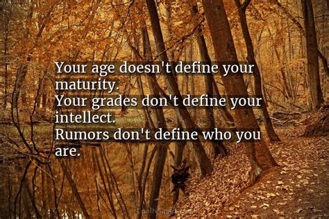 Age Can't Define You!