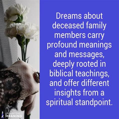 Approaches for Deciphering the Significance of Dreams featuring Departed Family Members