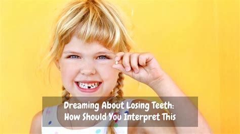 Exploring the Psychological Significance of Loose Primary Teeth