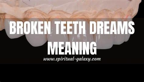 The Relationship between Dreaming about Shattered Teeth and Restlessness