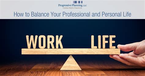  Balancing Career and Personal Life 