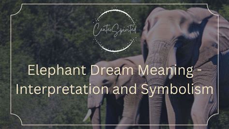  Deciphering the Significance of Elephant Waste in One's Dream