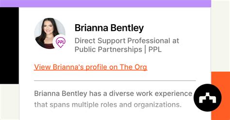  Explore Brianna Bentley's Professional Journey 