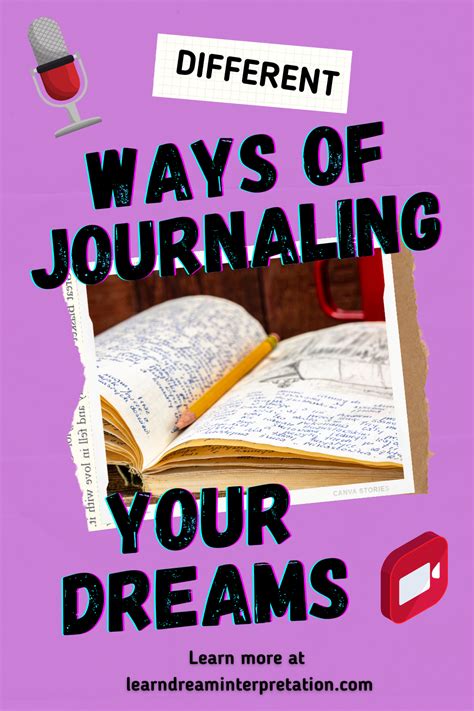  Exploring the Power of Dream Journals and Techniques for Enhanced Interpretation 