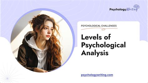  Exploring the Psychological Analysis 