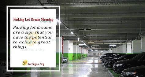  Exploring the Symbolism of Parking Lots in Dreams 