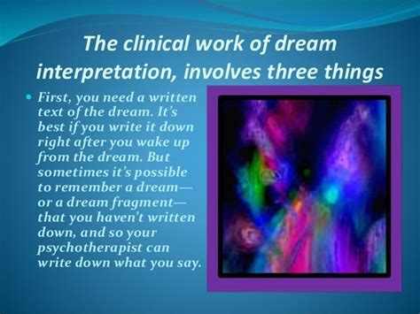  Gaining Insights into Relationships through the Interpretation of Pursuit Dreams 