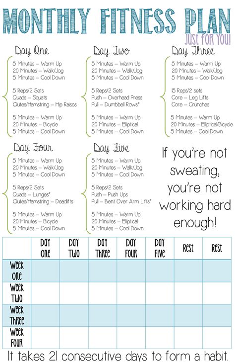  Health and Fitness Routine 