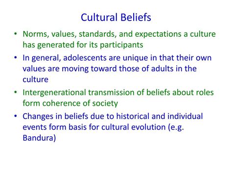  Interpretation Based on Cultural Beliefs: 