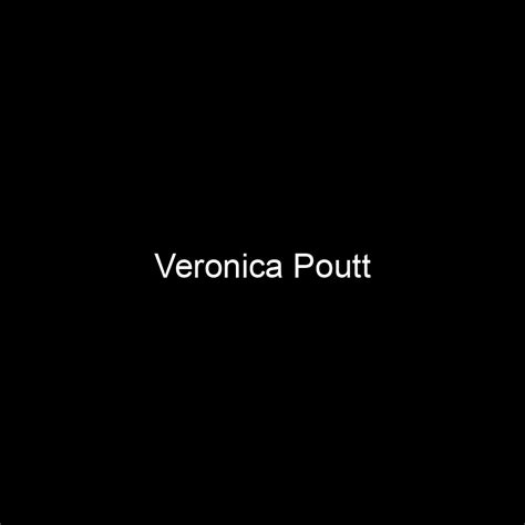  Veronica Poutt: Early Life and Childhood 