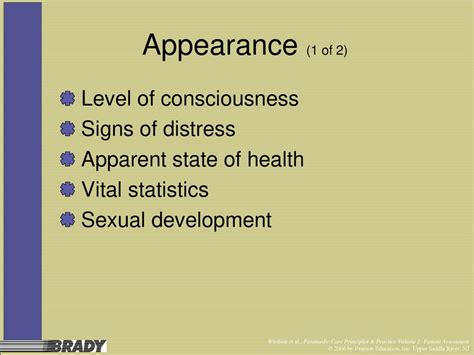  Vital Statistics and Appearance 