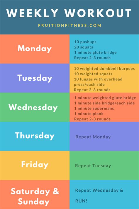  Workout Routine and Fitness Regime 