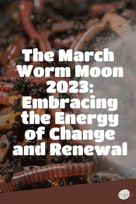  Worms as a Symbol of Renewal and Metamorphosis 