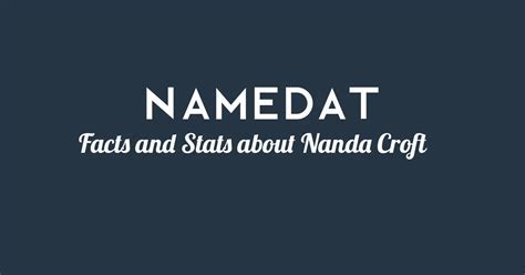 A Closer Look at Nanda Croft's Personal Life