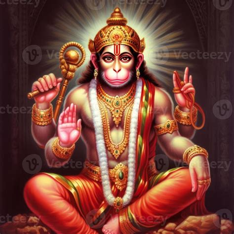 A Glimpse into the Divine World of Lord Hanuman