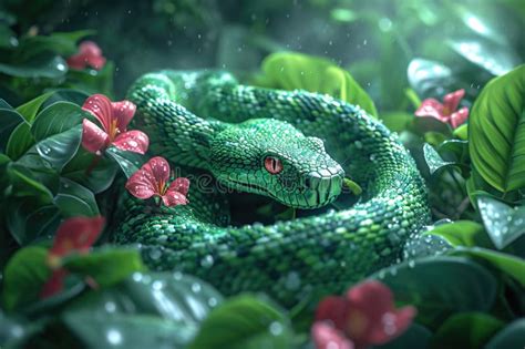 A Jungle Fantasy: Exploring the Habitat of the Emerald Serpent