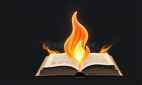 A Metaphor for Transformation: Decoding the Fiery Tome as a Catalyst for Change