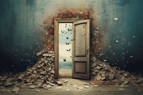 A Passage to Transformation: Unpacking the Symbolism of Fractured Doorways in Dreams