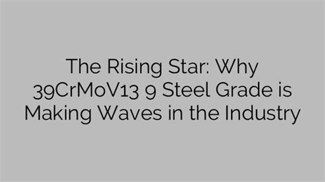 A Rising Star: A Phenomenon Making Waves in the Industry