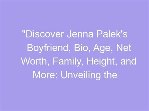 A Rising Star: Jenna Brooke's Journey to Success