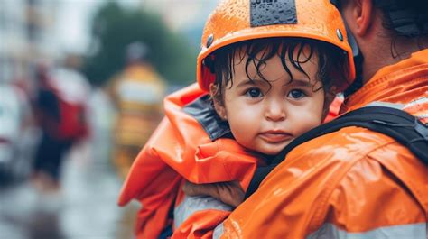 A Symbol of Heroism and Hope: Saving a Helpless Infant from the Perilous Embrace of Water