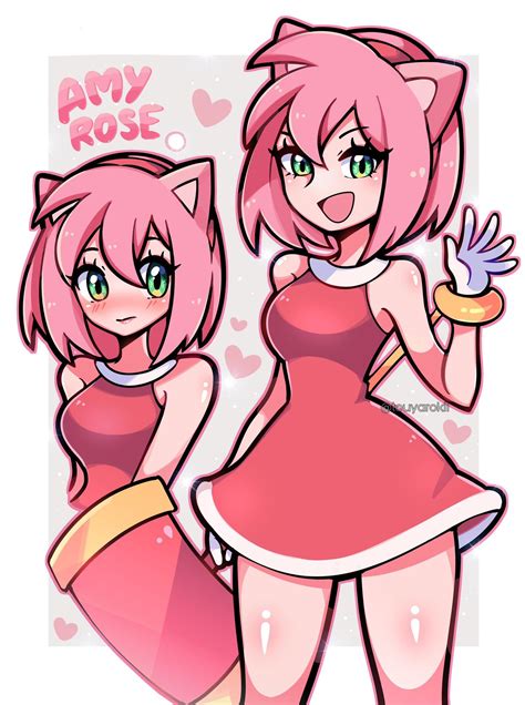 A look into Amy Rose's social media presence