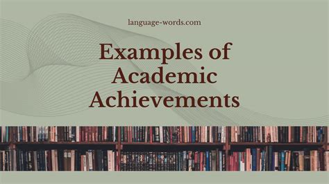 Academic Achievements of the Beauty with Intelligence