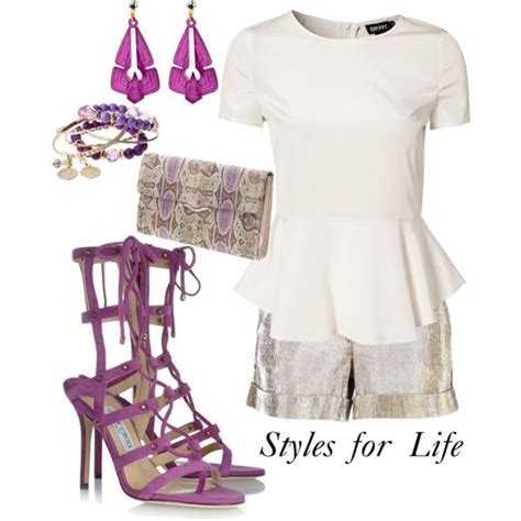 Accessorizing Your Lavender Top