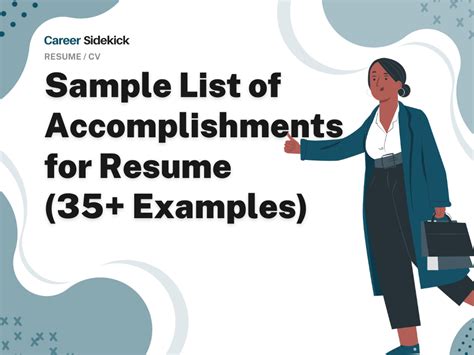 Accomplishments and Achievements in Career