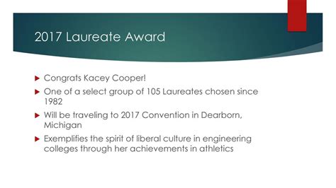 Achievements and Awards Received by Kacey Quinn