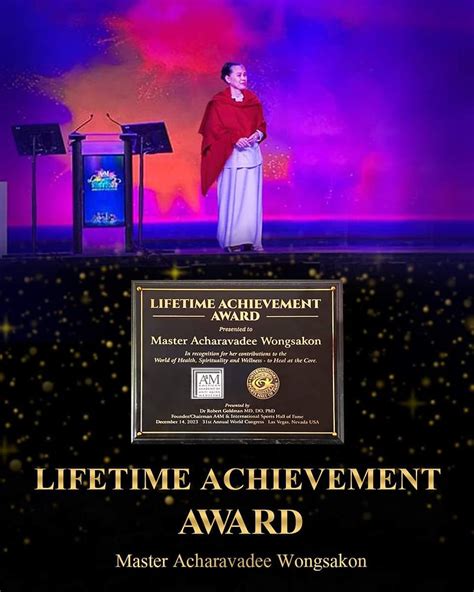 Achievements and Awards of the Esteemed Personality