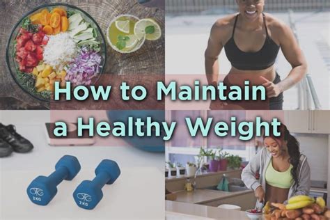 Achievements in maintaining a healthy figure