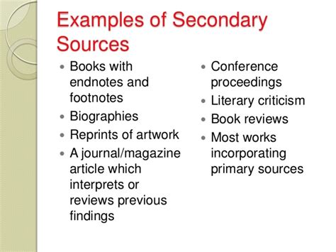 Additional Sources for Further Reading and Research