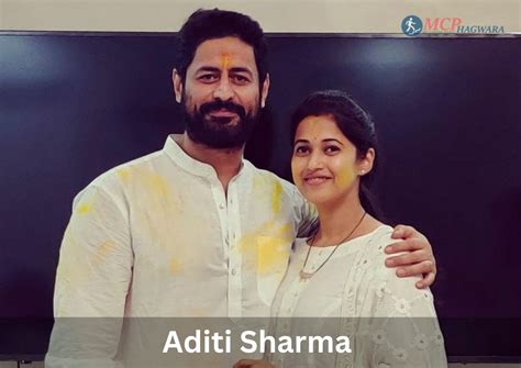 Aditi Sharma's Charitable Contributions and Advocacy Efforts