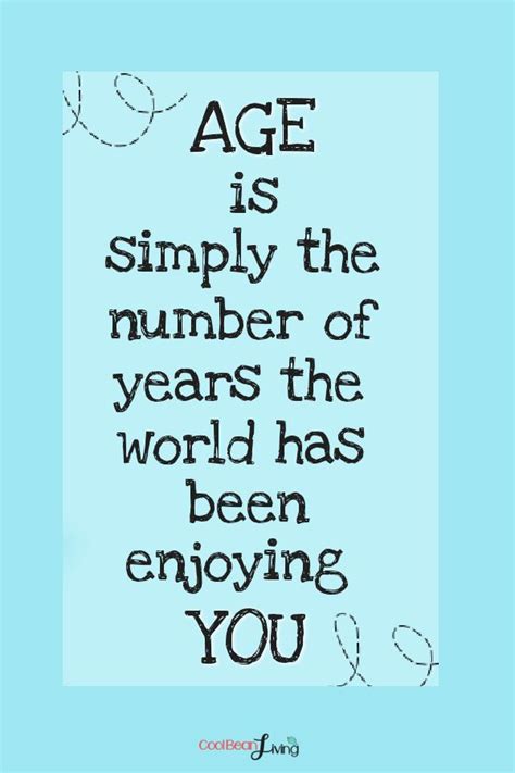 Age: It's Simply a Number