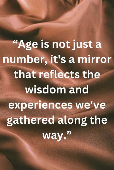 Age: The Number that Reflects Experience and Wisdom