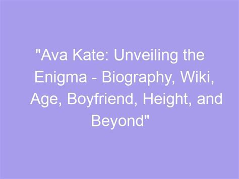 Age of Ava Lustra