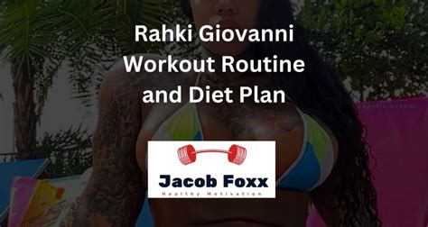 Alex Giovanni's Fitness Routine and Diet