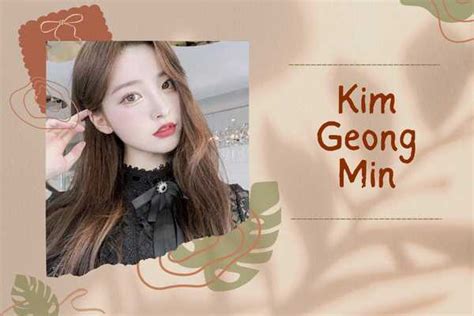 All About Kim Geong Min Biography