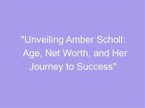 Amber Sonata's Journey to Stardom