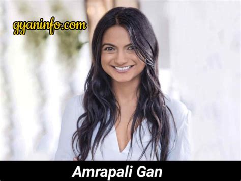 Amrapali Gan's Achievements and Awards