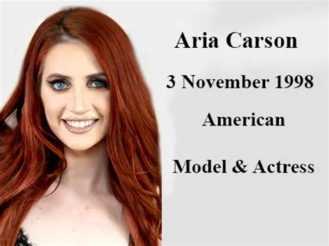 An Insight into Aria Carson's Net Worth and Achievements