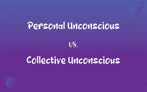 An Insight into Personal and Collective Consciousness