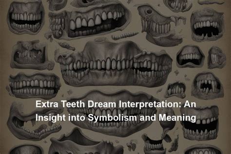 An Insight into the Symbolism of Teeth Cutting Dreams