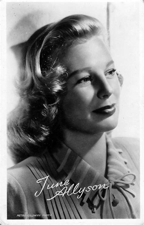 An analysis of June Allyson's on-screen presence