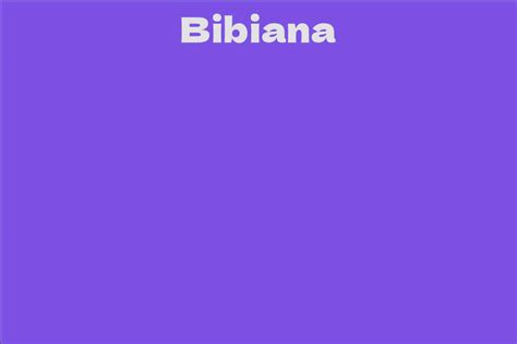 Analysis of Bibiana Bio's Career Achievements and Success