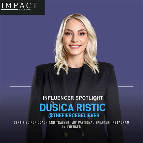 Analyzing Dusica Jovicic's Impact on the Industry