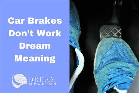 Analyzing the Interpretations of Manual Brakes in Dreams