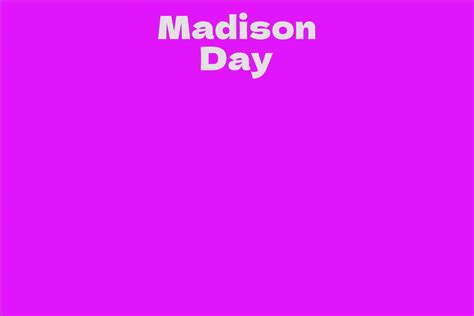 Analyzing the Net Worth of Madison Day