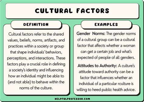 Analyzing the Role of Culture and Personal Experiences